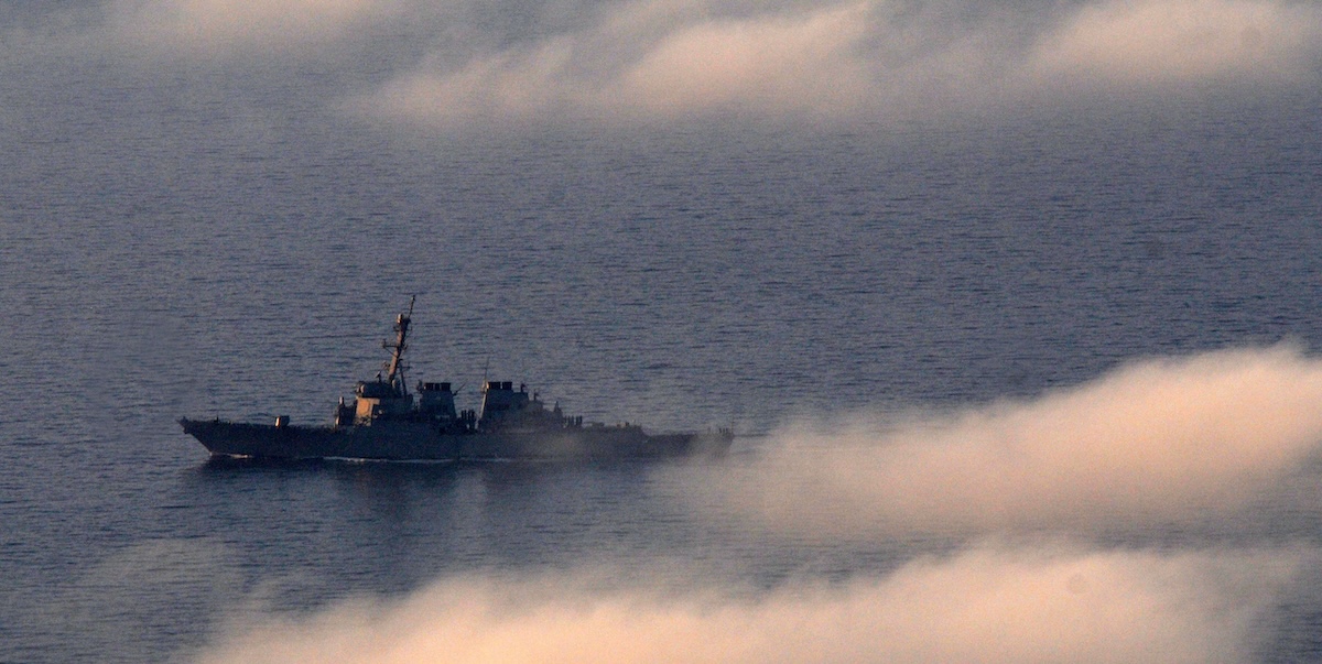 Il cacciatorpediniere statunitense USS Laboon (Joshua E. Walters/Planet Pix via ZUMA Wire)
