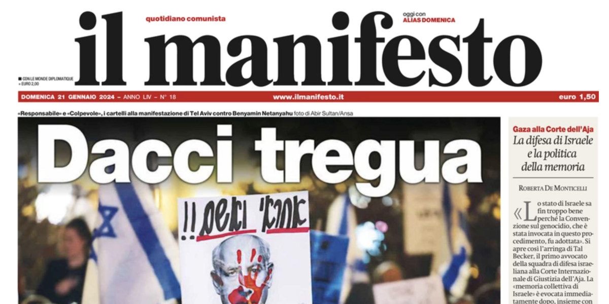 Le prime pagine di oggi