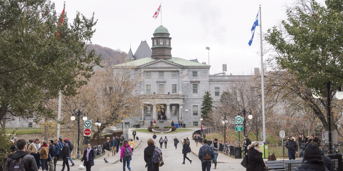 La McGill University a Montreal, in Canada