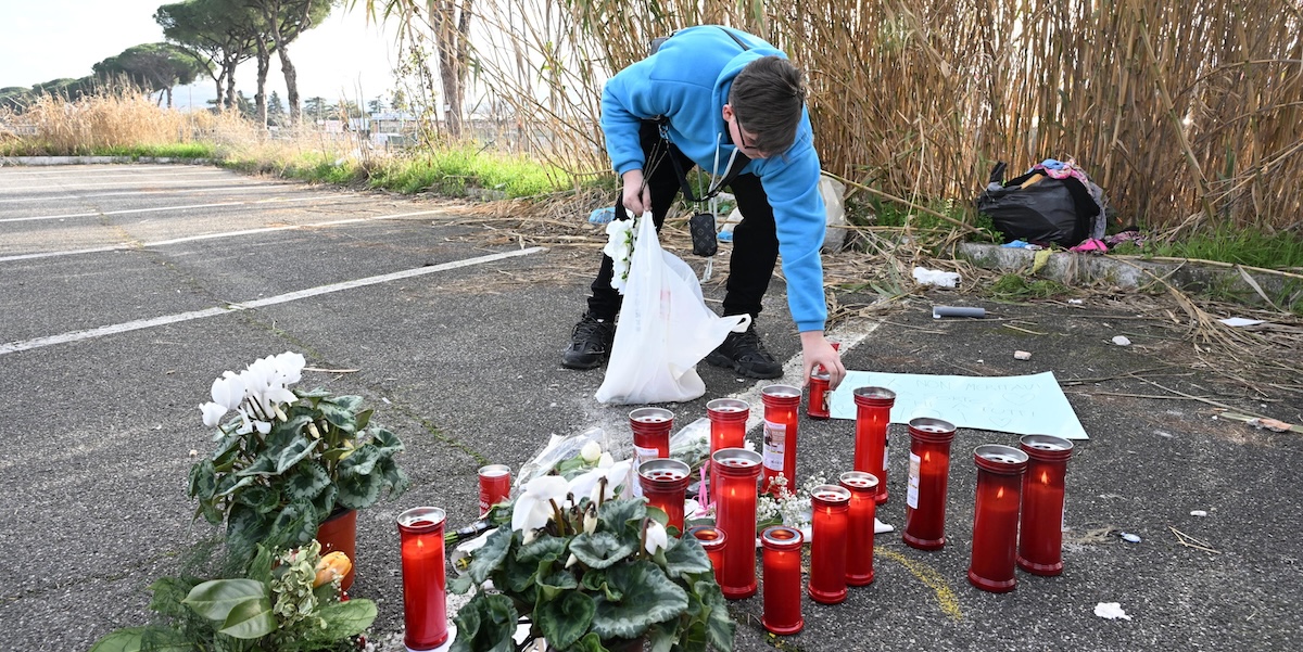 Il luogo dove è stato ucciso Alexandru Ivan