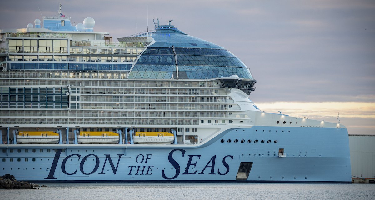 La nave da crociera Icon of the Seas