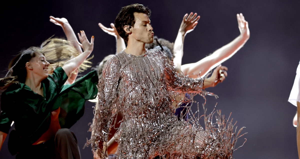 Harry Styles ai Grammy del 2023, Los Angeles (Kevin Winter/Getty Images)