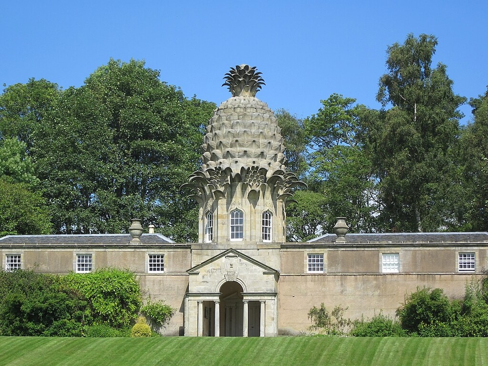 L'ananas al Dunmore Park in Scozia
