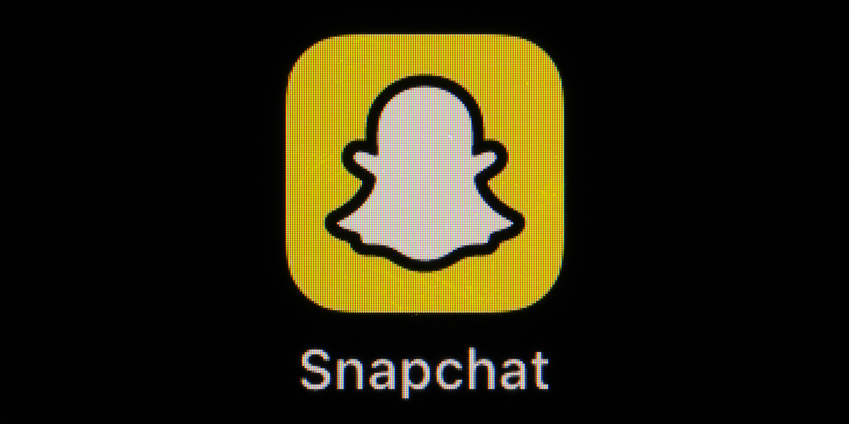L'icona della app di Snapchat