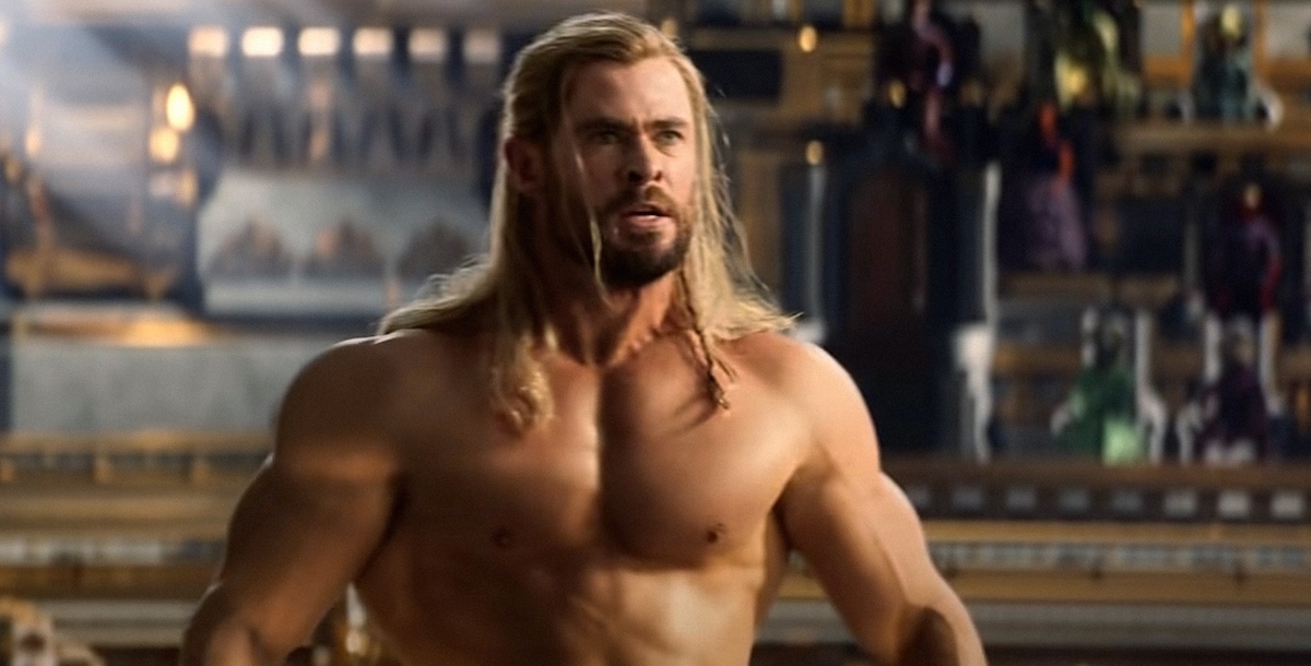 Chris Hemsworth in Thor: Love and Thunder (2022) © Walt Disney Studios Motion Pictures/Courtesy Everett Collection/Contrasto