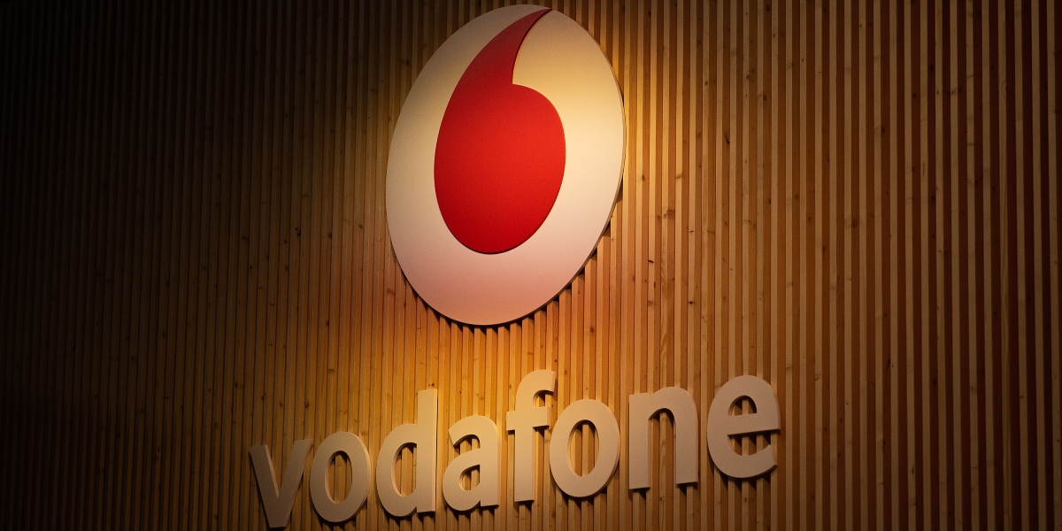 il logo di vodafone