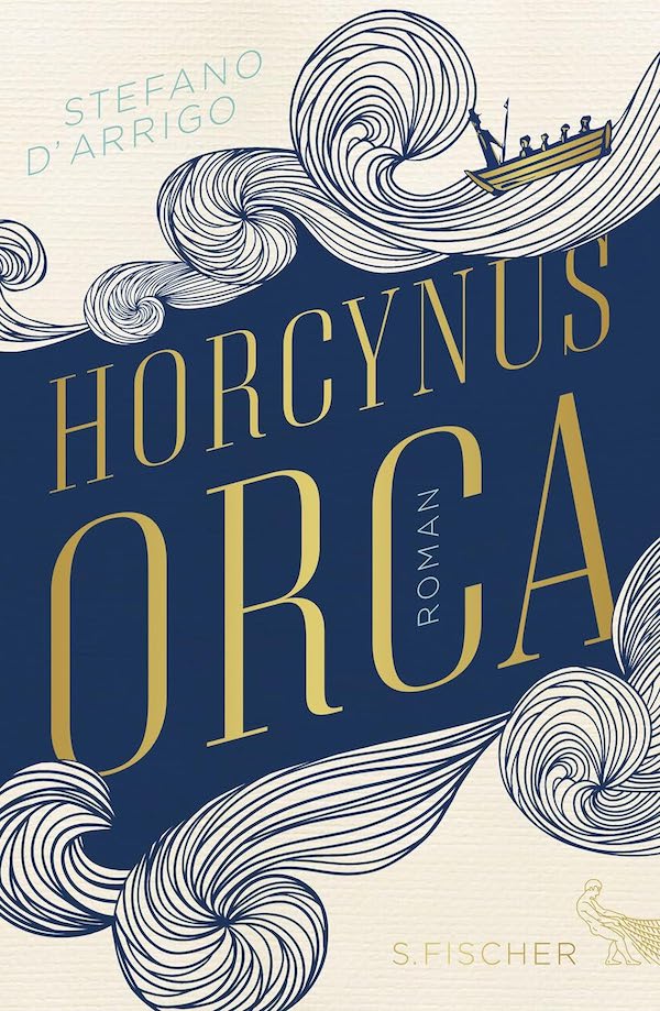 La copertina dell'edizione tedesca di "Horcynus Orca"