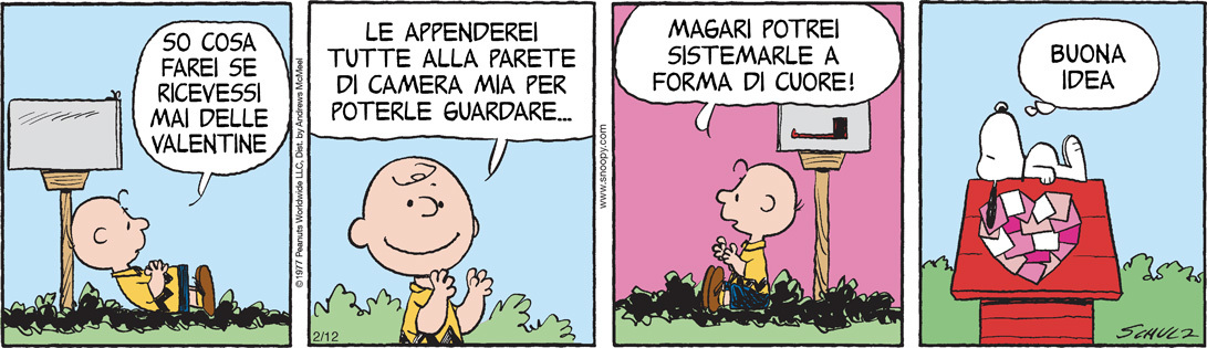 Peanuts 2024 febbraio 12