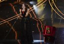 Angelina Mango si esibisce dopo aver vinto il Festival di Sanremo