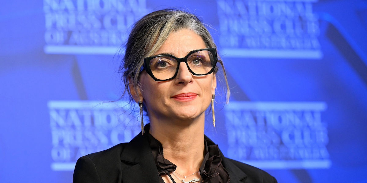 Francesca Albanese a novembre del 2023 (EPA/LUKAS COCH)