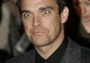 Robbie Williams alla prima di Che pasticcio, Bridget Jones! a Londra, 2004