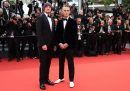 Michael Gracey e Robbie Williams alla prima di Killers of the Flower Moon al festival di Cannes, 2023