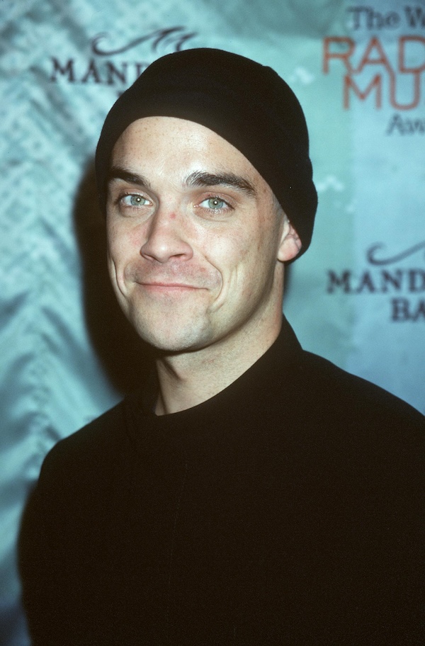 Robbie Williams a Las Vegas nel 1999 per i Radio Music Awards