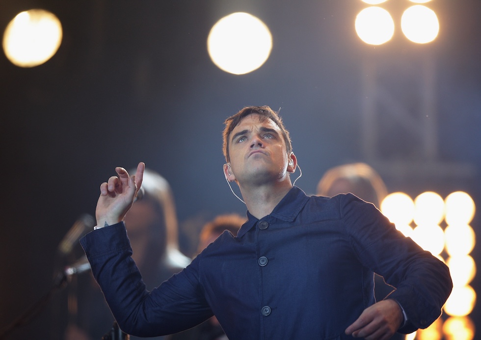 Robbie Williams in concerto a Berlino, 2009