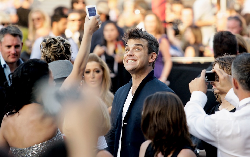 Robbie Williams agli ARIA Awards, Sydney, 2009