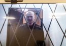 Navalny in un video fornito dal servizio penitenziario russo durante un'udienza in tribunale a Kovrov, 10 gennaio 2024