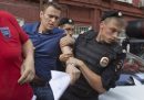 Navalny fermato dalla polizia a Mosca, il 10 luglio del 2013