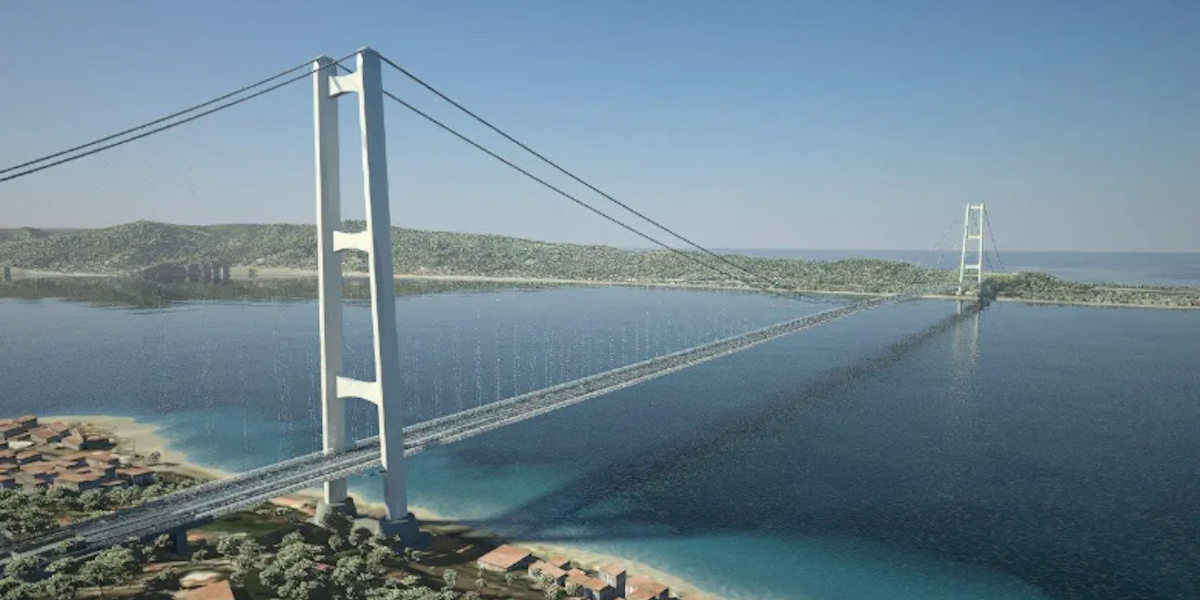 È stato approvato il progetto definitivo del ponte sullo Stretto di Messina - Il Post