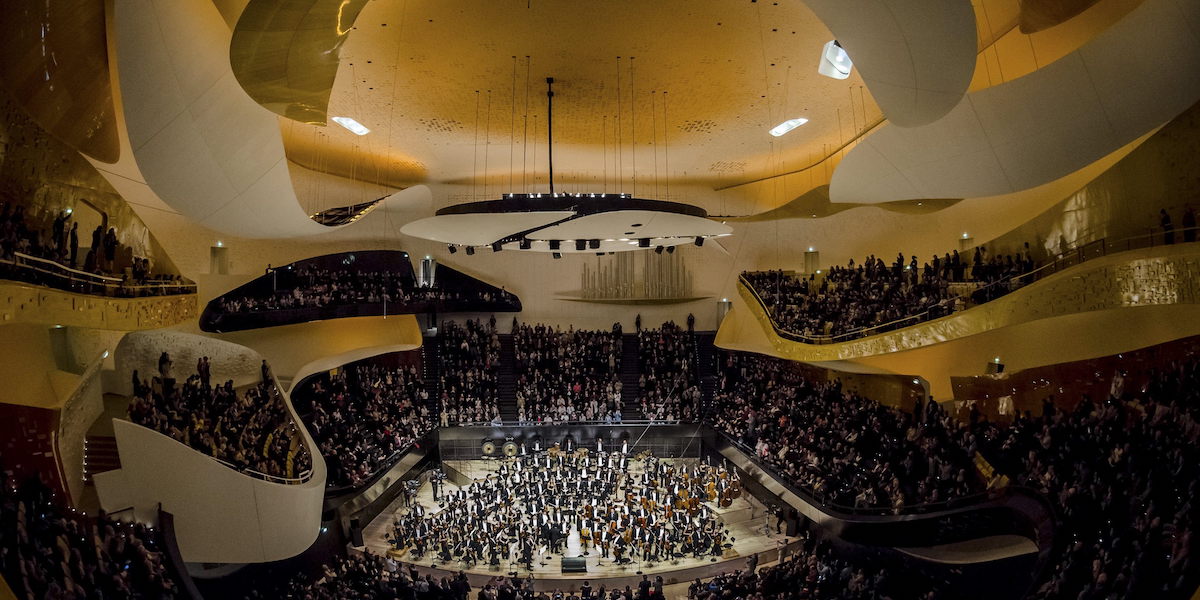 La Philharmonie di Parigi. (EFE/Miguel Gutierrez)