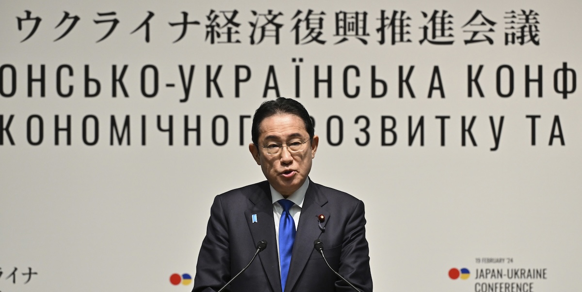 Il primo ministro giapponese Fumio Kishida