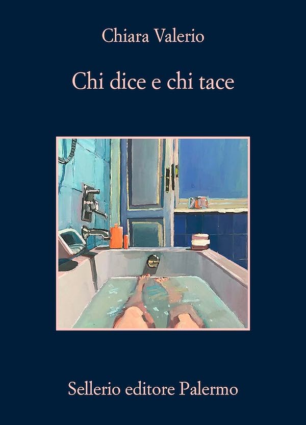 La copertina del romanzo "Chi dice e chi tace" di Chiara Valerio