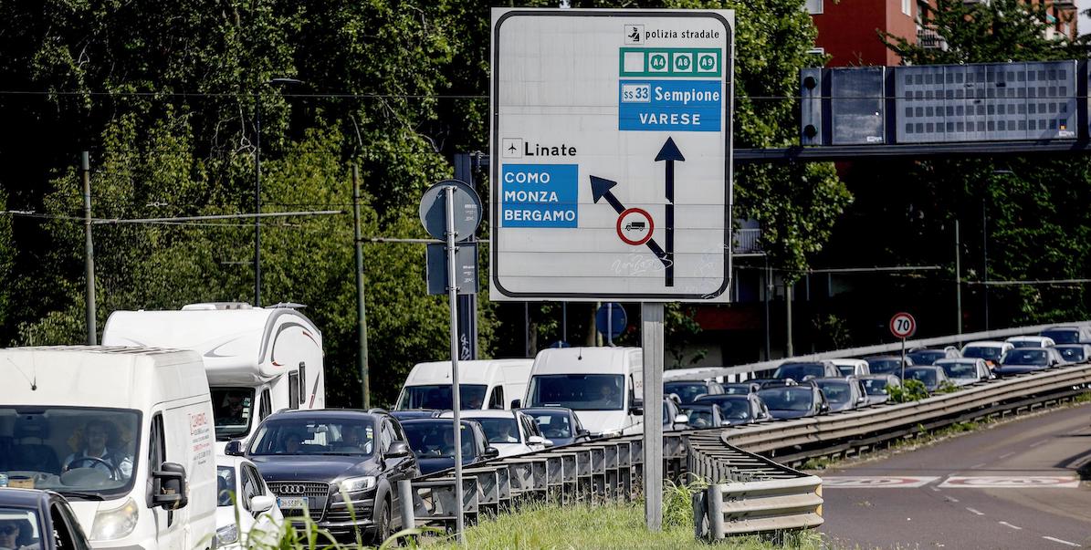 Milano, 25 luglio 2023 (ANSA/MOURAD BALTI TOUATI)