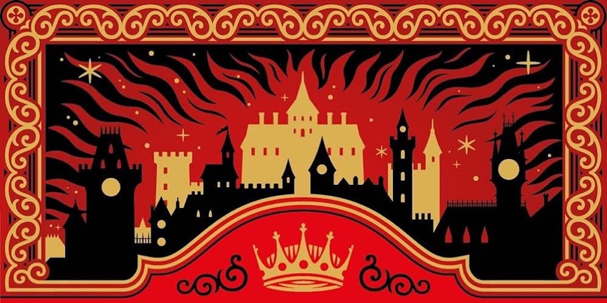 Dettaglio della copertina del romanzo "Lo scudo del principe" di Cassandra Clare