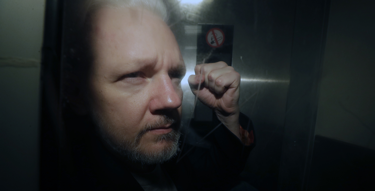 Julian Assange nel 2019