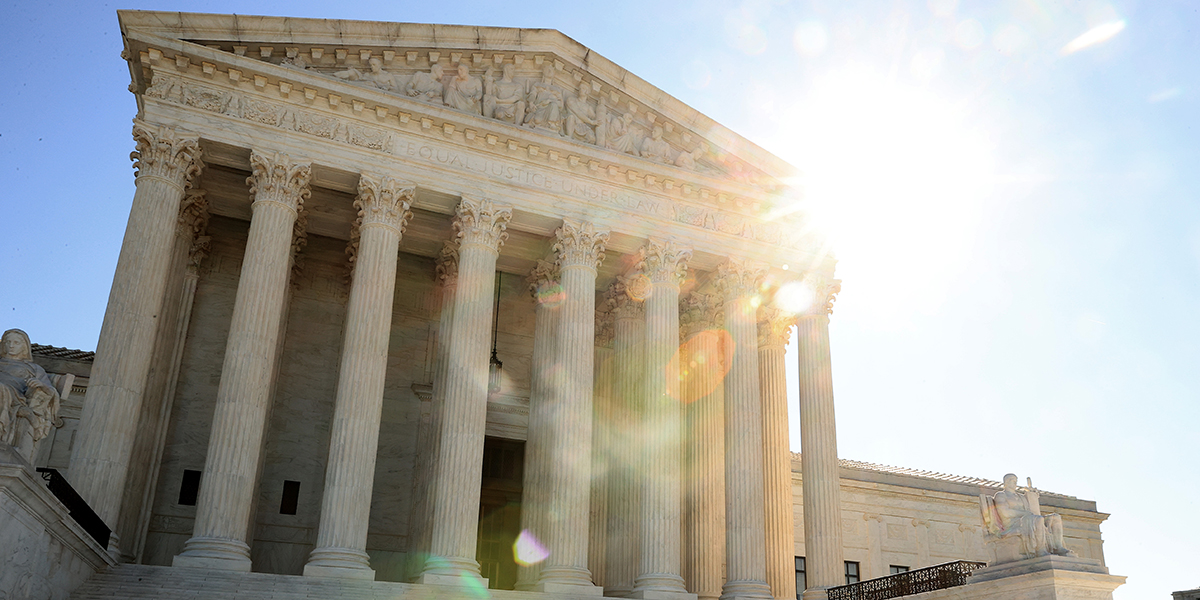 La sede della Corte Suprema, Washington, DC, Stati Uniti (Chip Somodevilla/Getty Images)