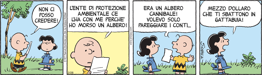 Peanuts 2024 febbraio 28