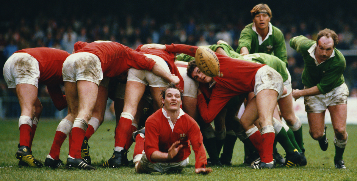 Cardiff Arms Park, Galles, Regno Unito, 7 aprile 1984 (Mike Powell/Getty Images)