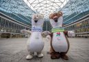 Le mascotte per le Olimpiadi e Paralimpiadi di Milano-Cortina del 2026, due ermellini chiamati Tina e Milo dai nomi delle due città