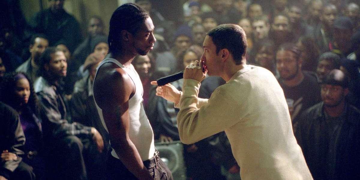 Un fotogramma dal film 8 Mile (Universal Pictures)