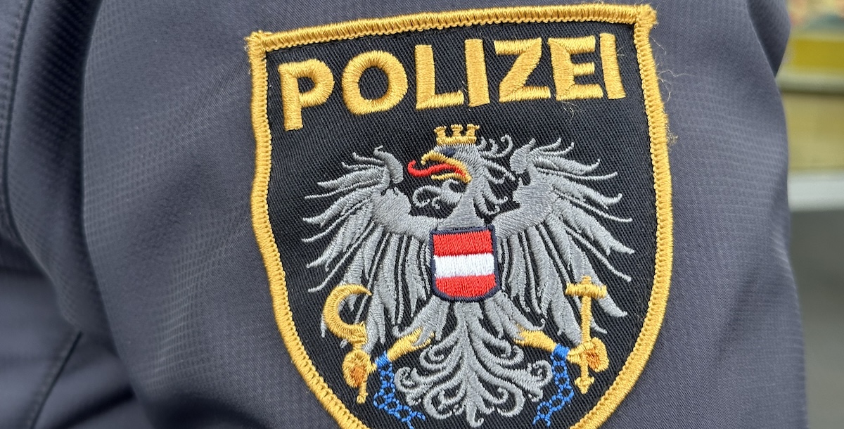 Uno stemma della polizia austriaca