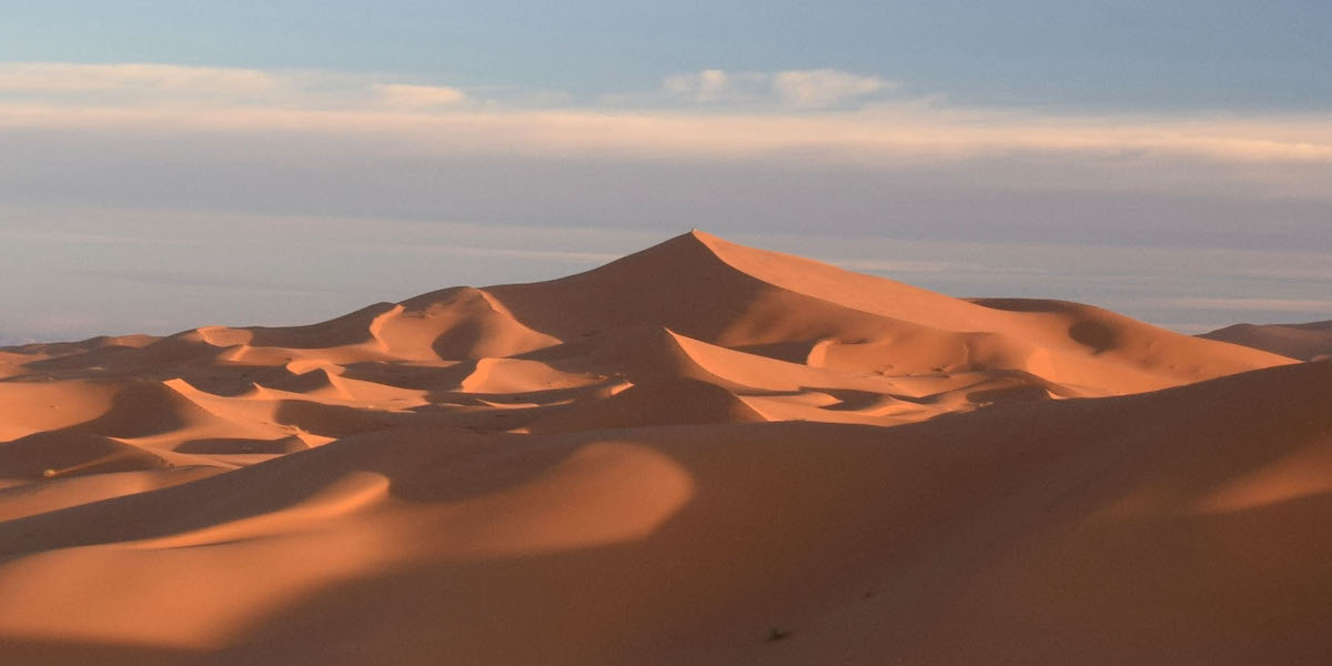 La duna Lala Lallia, in Marocco