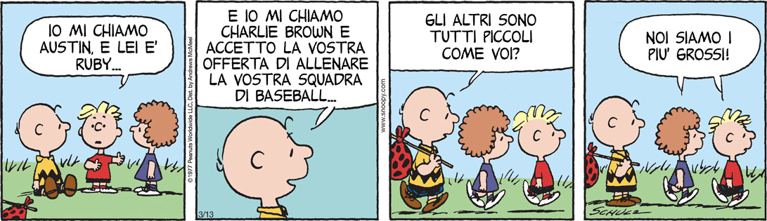 Peanuts 2024 marzo 13