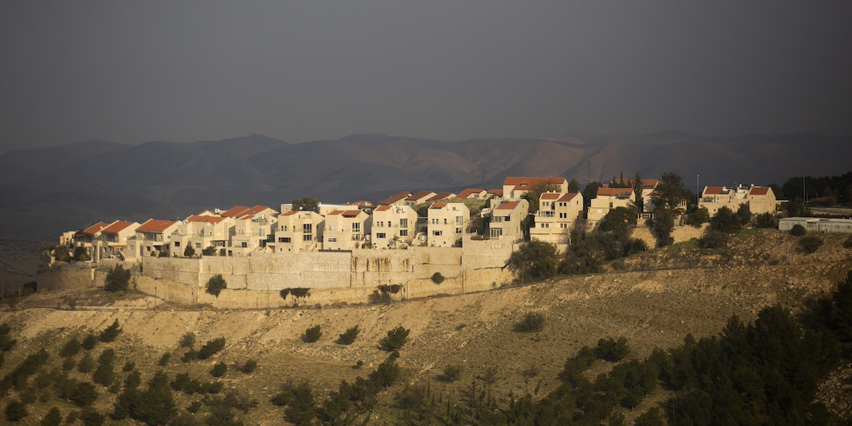 Una parte dell'insediamento di Maale Adumim (Lior Mizrahi/Getty Images)