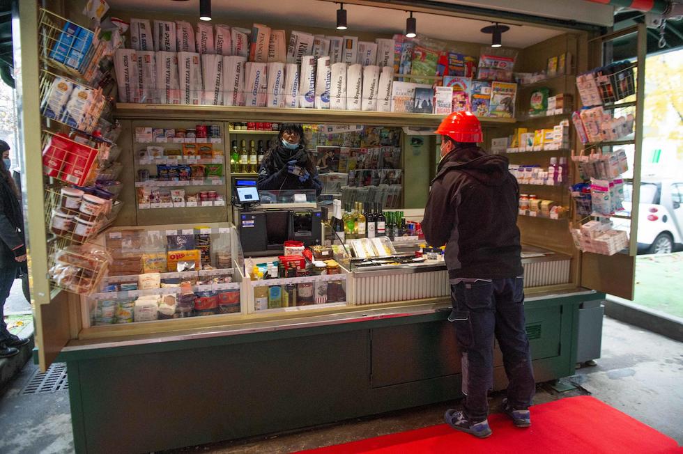 Un'edicola di Quotidiana