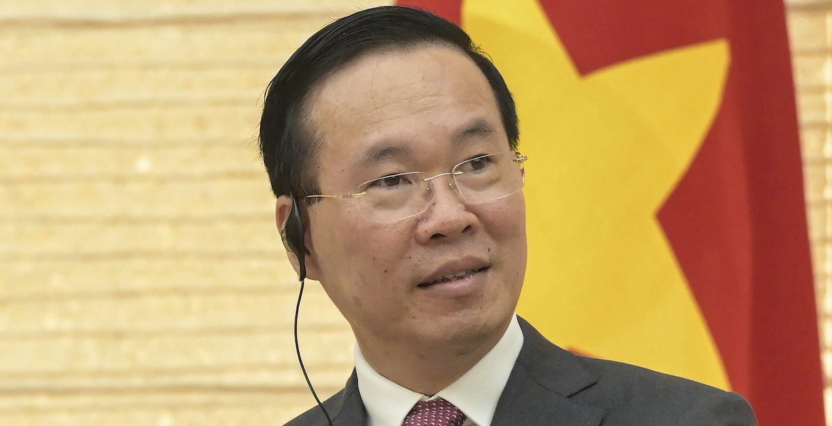 Si è dimesso il presidente del Vietnam, Vo Van Thuong