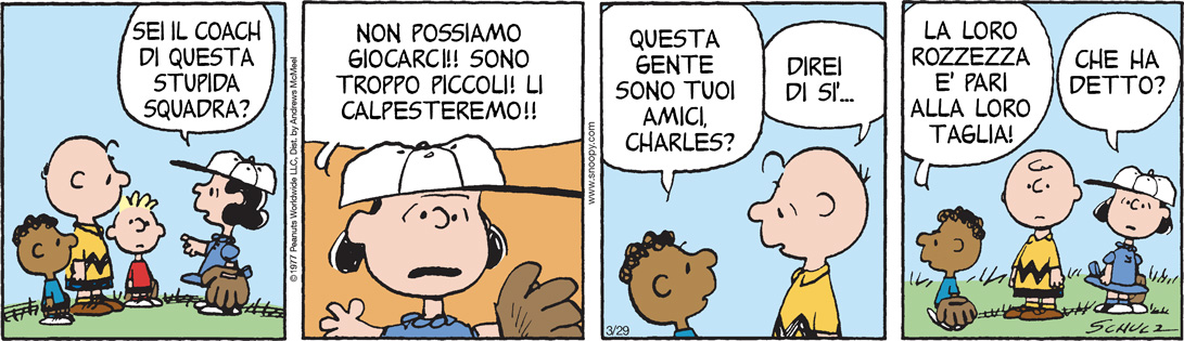 Peanuts 2024 marzo 29