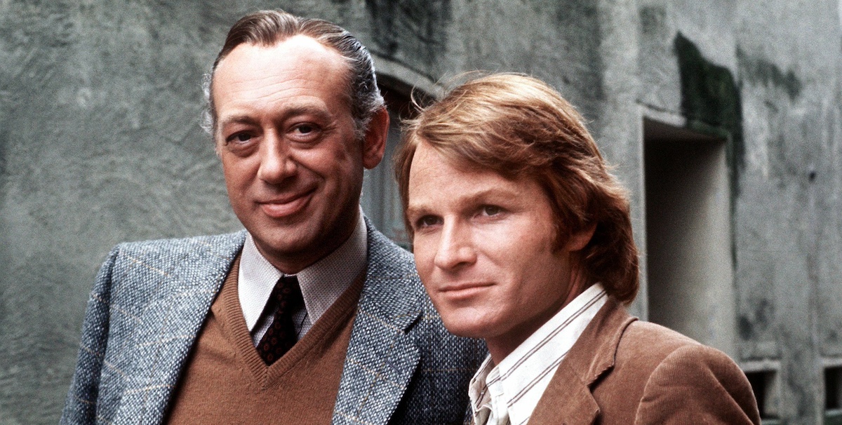 Fritz Wepper, a destra, e Horst Tappert, che interpretava l'Ispettore Derrick nell'omonima serie