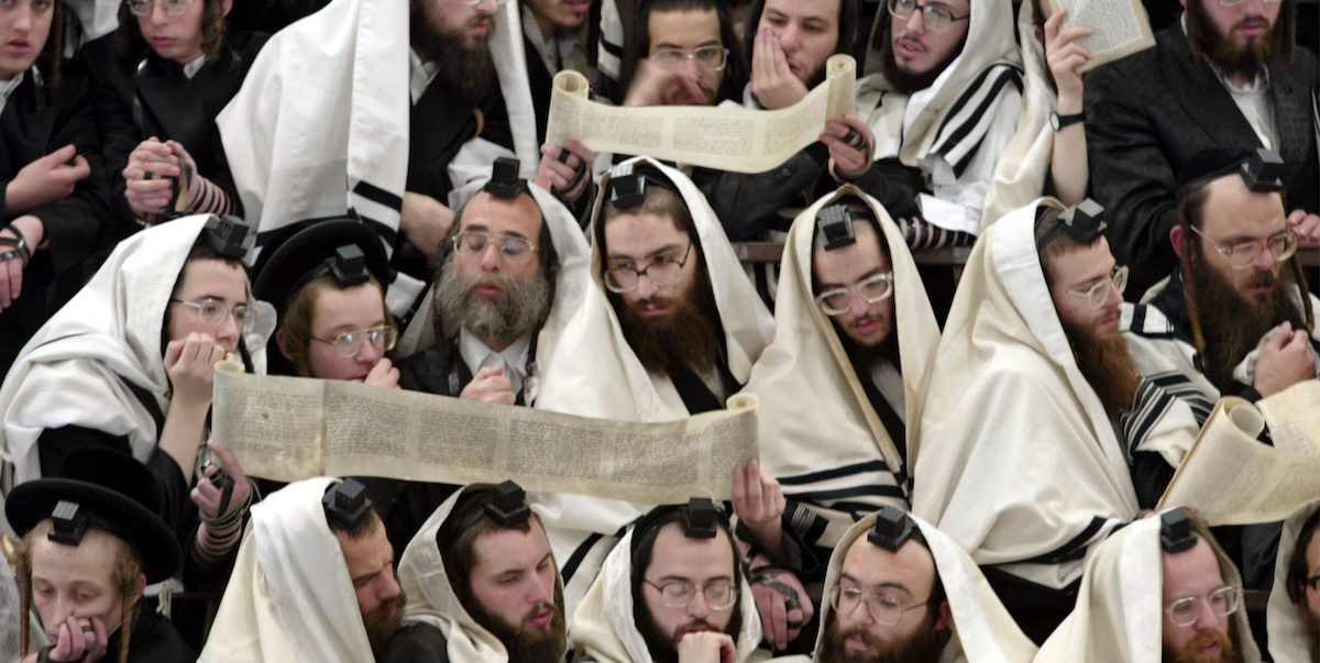 Ebrei ultraortodossi a Bnei Brak, in Israele (Photo by David Silverman/Getty Images)