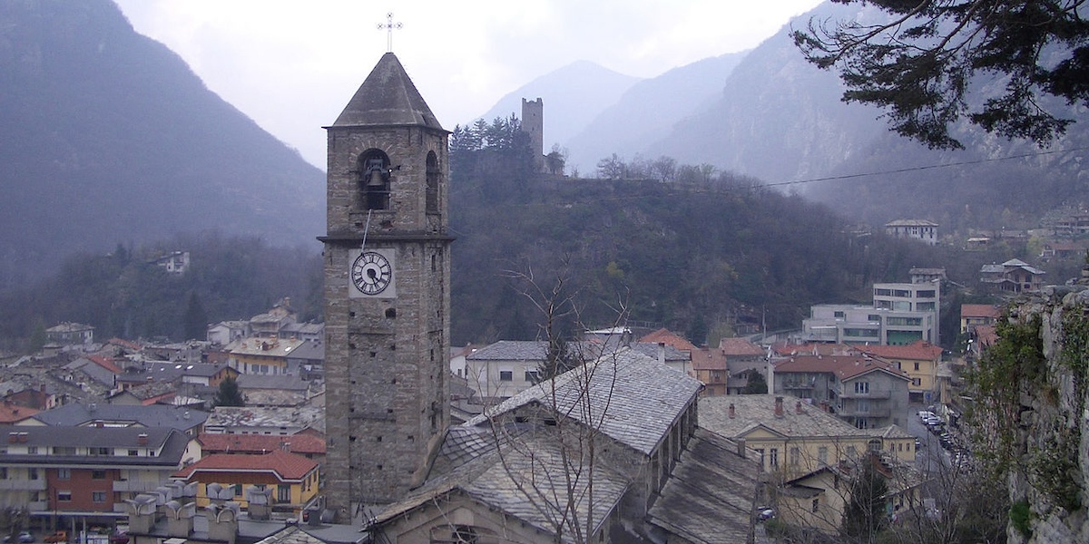 Una veduta di Pont Canavese