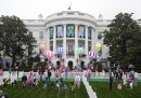 La corsa con le uova alla Casa Bianca