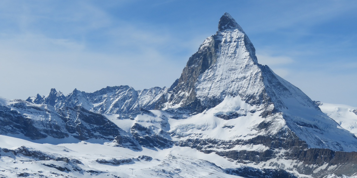 Il Cervino, vicino a Zermatt (Wikimedia)