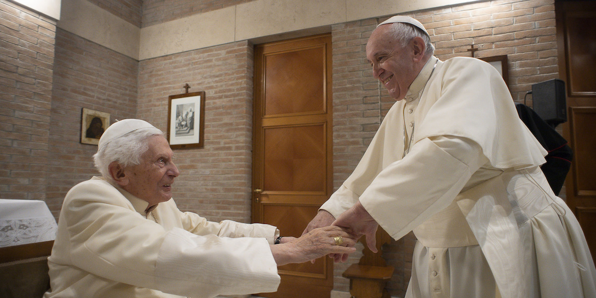 Papa Benedetto XVI e Papa Francesco