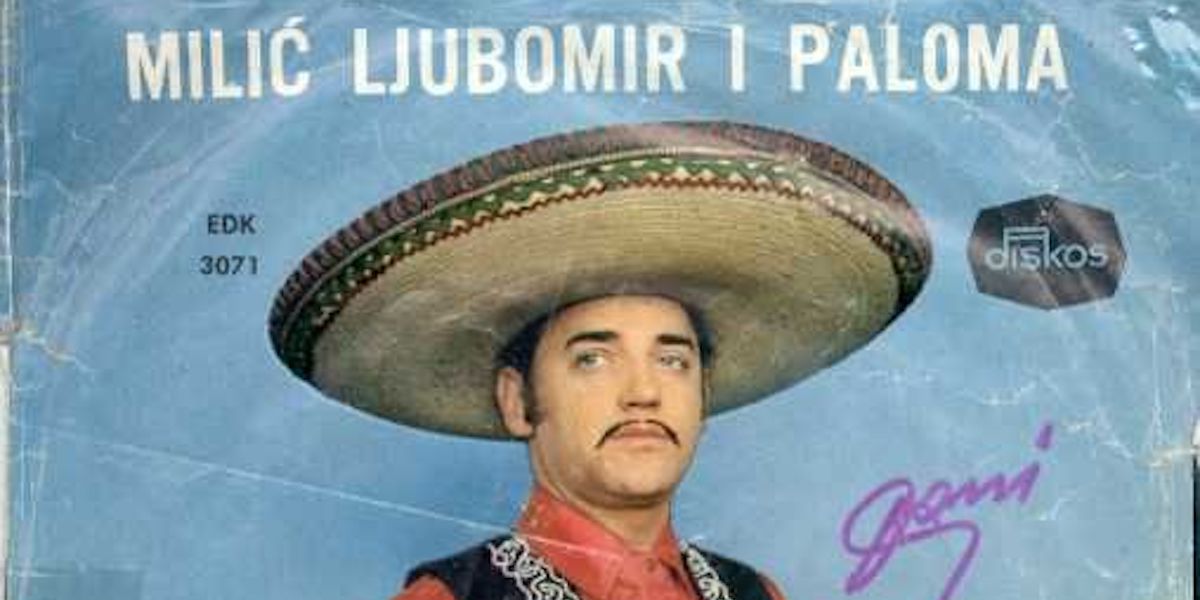 La copertina di un disco di Ljubomir Milić e i Paloma