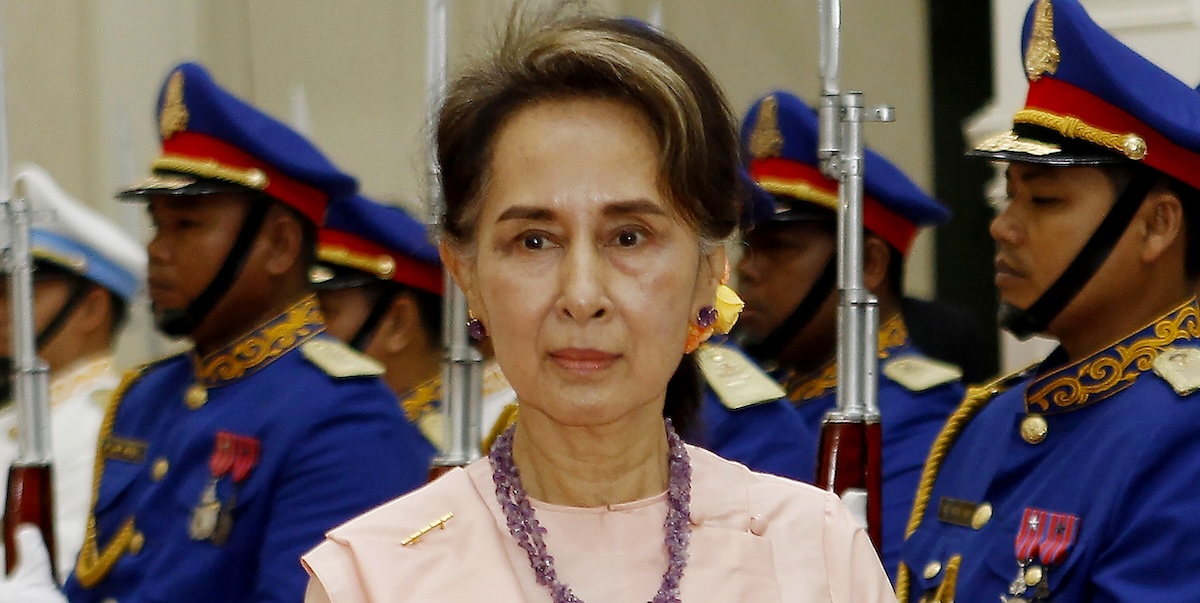 Aung San Suu Kyi was transferred to house arrest