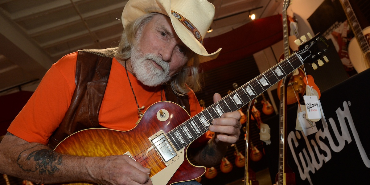 Dickey Betts nel 2014 (Rick Diamond/Getty Images for Webster PR)