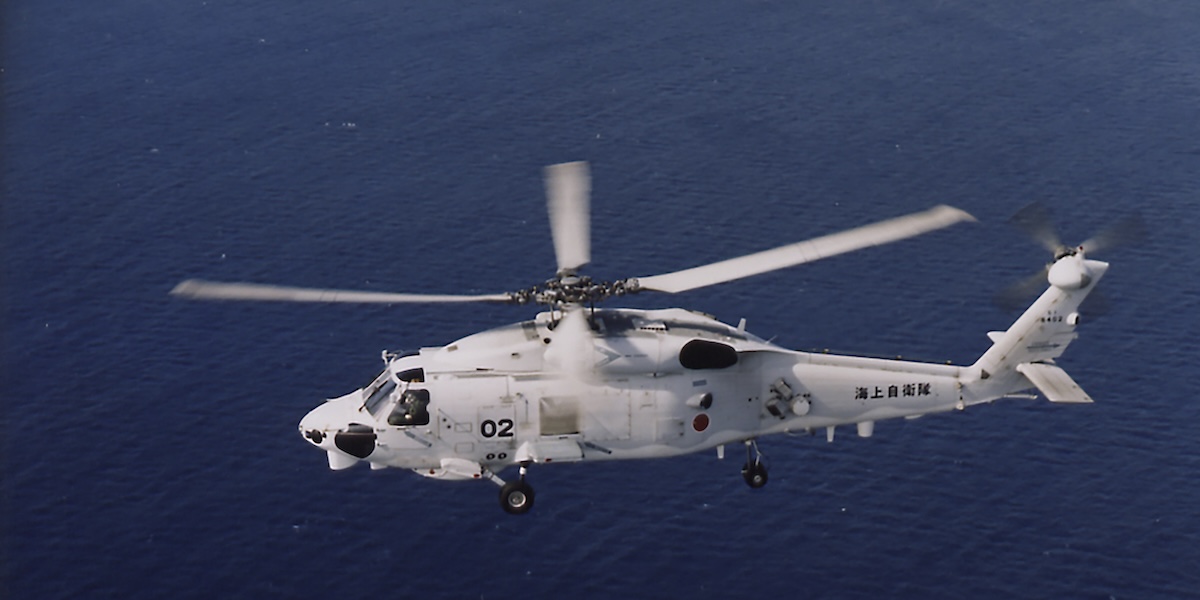 Un elicottero SH-60K